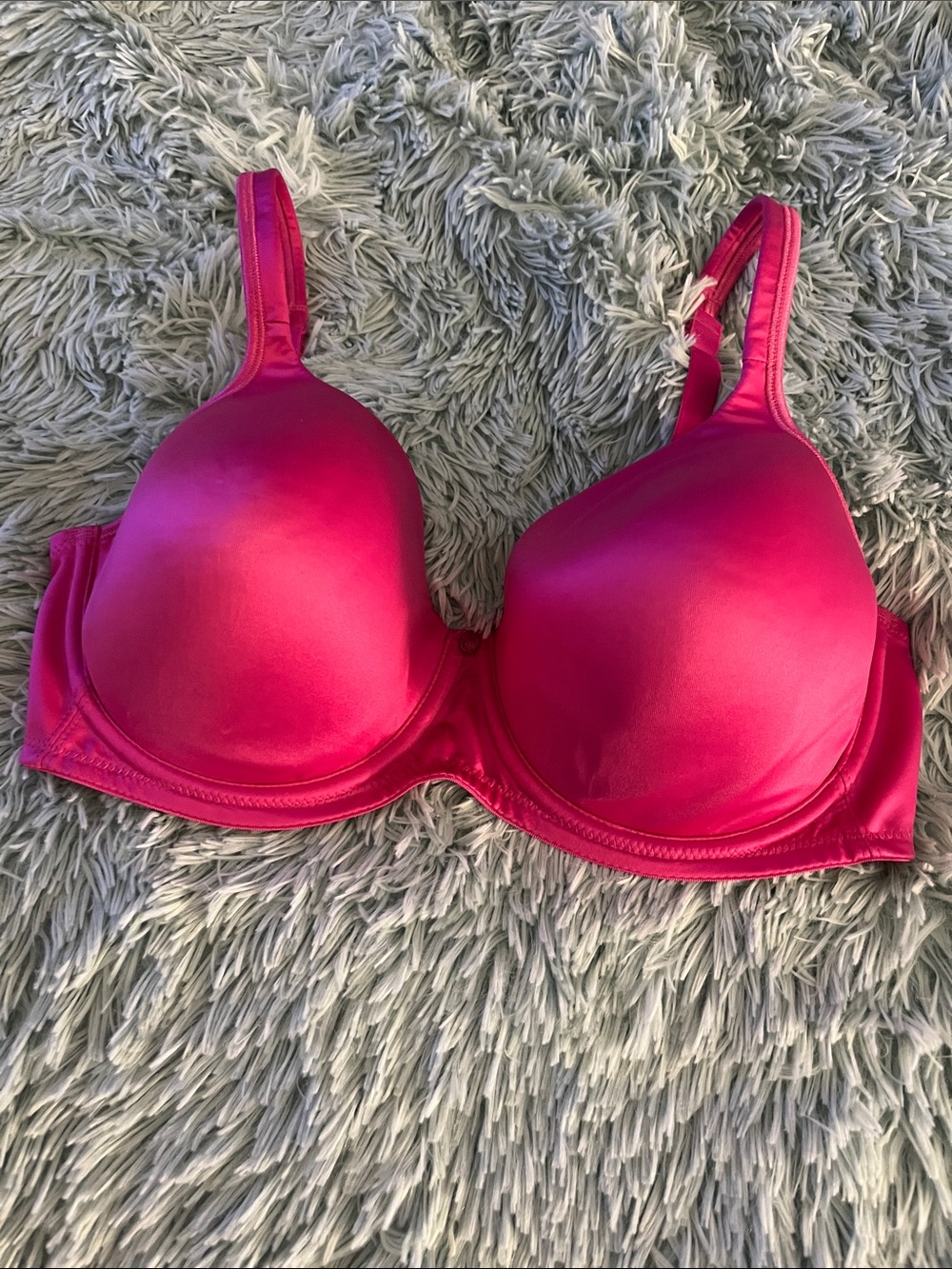 PLAYTEX PERFECT T-SHIRT BRA Smooth Support NEW STUNNING PINK  SIZE 38D